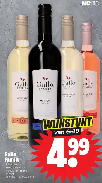 Dirk Gallo Family 75 cl aanbieding