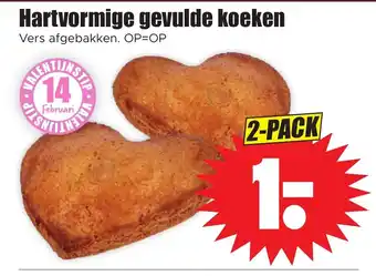 Dirk Hartvormige gevulde koeken aanbieding