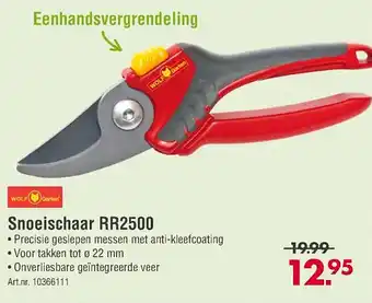 Enorm Snoeischaar rr2500 aanbieding