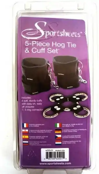 Bol.com Sportsheets - Hog Tie & Cuff Set - Sekstuigje aanbieding