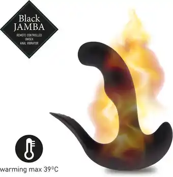 Bol.com FeelzToys Black Jamba - Prostaat Massager - Buttplug - Zwart aanbieding