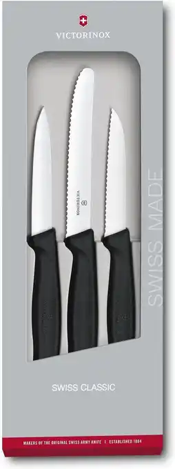 Bol.com Victorinox Swiss Classic groentemessen 3 stuks - in giftbox aanbieding