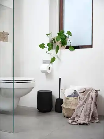 Bol.com Zone Denmark Nova Prullenbak - 5 l - Zwart aanbieding