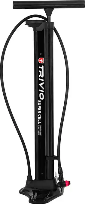 Bol.com Trivio - Fietspomp Super Cell Hogedruk Tubeless 18Bar Aluminium aanbieding