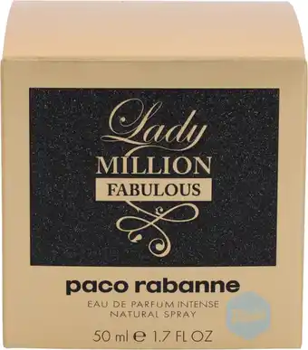 Bol.com Paco Rabanne Lady Million Fabulous 50 ml Eau de Parfum Intense - Damesparfum aanbieding