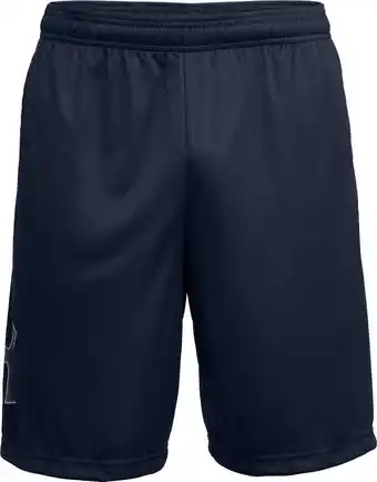 Bol.com Under Armour UA TECH GRAPHIC SHORT Heren Sportbroek - Blauw - Maat M aanbieding