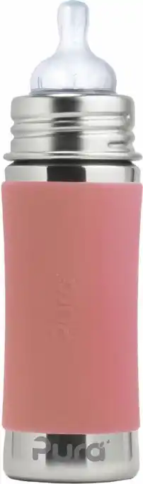 Bol.com Pura speenfles - Plasticvrij - 325 ml - Rose aanbieding