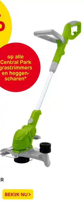 Praxis Central park elektrische grastrimmer type cpe6030Gt/2. aanbieding