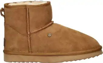 Bol.com Warmbat Wallaby Men Suede Boot Heren Laarzen - Cognac - Maat 45 aanbieding