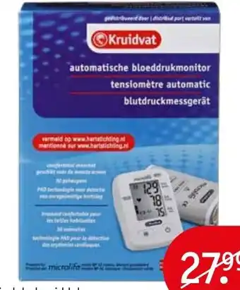 Kruidvat Bloeddrukmeter aanbieding