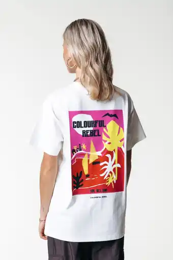 Bol.com Colourful Rebel Sol Del Sur Boxy Tee- XXL aanbieding