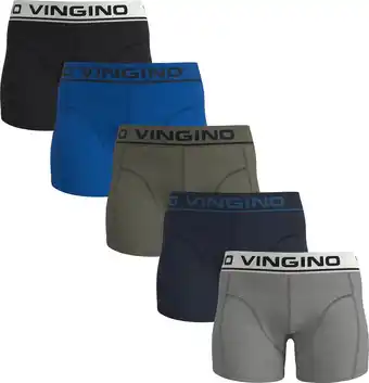 Bol.com Vingino BOYS BOXER (5-PACK) Jongens Onderbroek - Maat 134/140 aanbieding