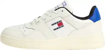 Bol.com Tommy Hilfiger TJM Basket Sneakers Heren - Beige - Maat 44 aanbieding