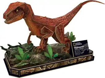 Bol.com National Geographic 3D Puzzel Velociraptor aanbieding