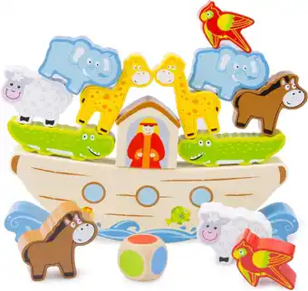 Bol.com New Classic Toys Stapelspel - Ark van Noach aanbieding