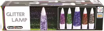 Bol.com Fun Lites Glitterlamp 35 cm aanbieding