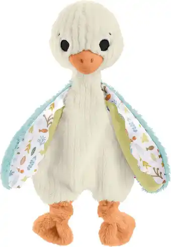 Bol.com Fisher-Price Knuffelgans - 25 cm - Knuffel aanbieding