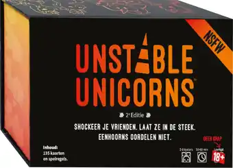 Bol.com Unstable Unicorns NSFW - Kaartspel - Nederlandstalig aanbieding