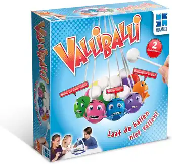 Bol.com ValliBalli - Gezelschapspel - Spelletjes voor kinderen - Laat de ballen niet vallen! aanbieding