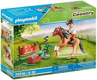 Bol.com PLAYMOBIL Country Verzamelpony 'Connemara' - 70516 aanbieding