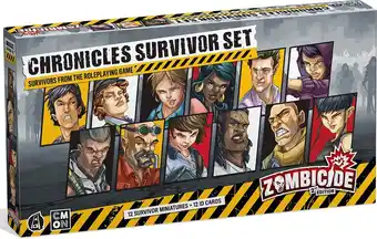 Bol.com Zombicide 2nd Ed Chronicles Survivors Set - Bordspel aanbieding