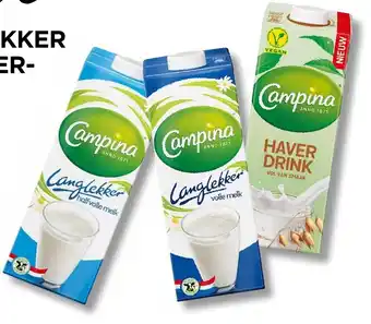 Jumbo Campina langlekker of campina haver of sojadrink aanbieding