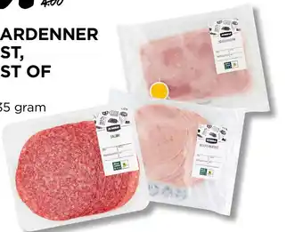 Jumbo Salami ardenner boterhamworst, boterhamworst of schouderham 100-135 gram aanbieding