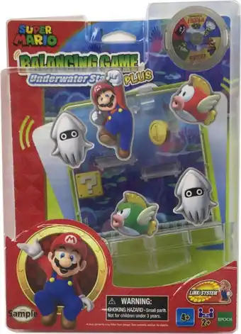 Bol.com EPOCH Games Super Mario Evenwichtsspel Underwater Stage aanbieding