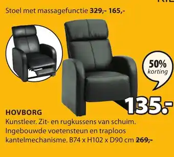 Jysk Fauteuil Hovborg aanbieding