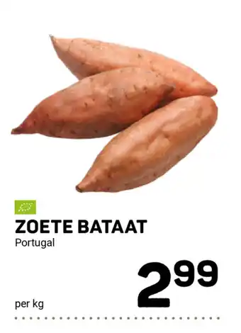 Ekoplaza Zoete Bataat per kg aanbieding