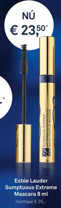 Mooi parfumerie Estee Lauder Sumptuous Extreme Mascara 8ml aanbieding