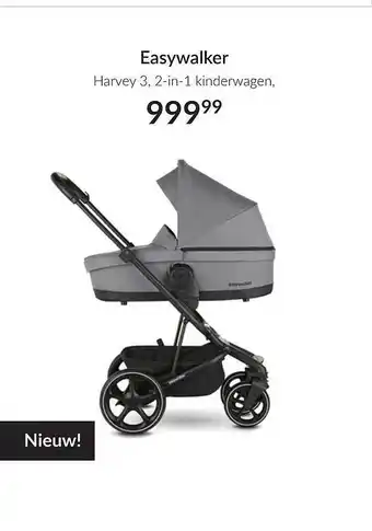 Babypark Easywalker Harvey 3 2-in-1 kinderwagen aanbieding