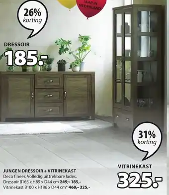 Jysk Vitrinekast Jungen aanbieding