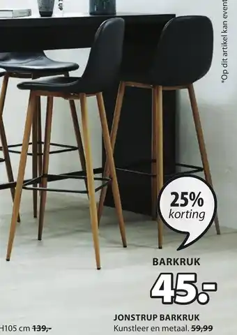 Jysk Barkruk Jonstrup aanbieding