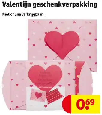 Kruidvat Valentijn geschenkverpakking aanbieding