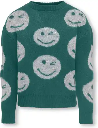 Bol.com ONLY KOGWINK L/S O-NECK KNT Meisjes Trui - Maat 134/140 aanbieding