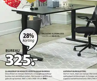 Jysk Bureau Slangerup aanbieding