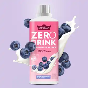 Bodylab Zero Drink - 1000ml - Bluerry-Yogurt aanbieding