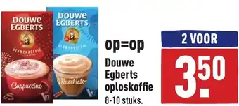 ALDI Douwe egberts oploskoffie aanbieding