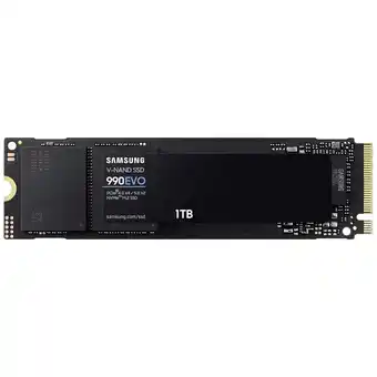 Conrad Samsung 990 EVO 1 TB NVMe/PCIe M.2 SSD 2280 harde schijf M.2 NVMe PCIe 4.0 x4, M.2 NVMe PCIe 5.0 x2 Retail MZ-V9E1T0BW aanbieding