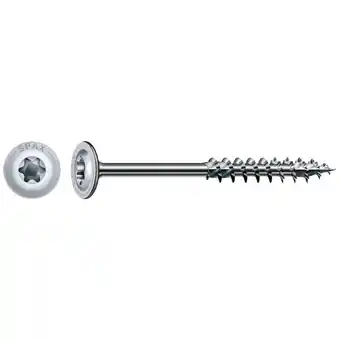 Conrad SPAX 251010803005 Houtschroef 8 mm 300 mm Torx, Binnen-T Staal Galvanisch verzinkt 50 stuk(s) aanbieding