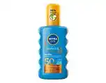 De Online Drogist Nivea Sun Protect & Bronze Dual Effect Zonnespray SPF50 200ML aanbieding