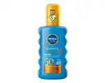 De Online Drogist Nivea Sun Protect & Bronze Dual Effect Zonnespray SPF50 200ML aanbieding