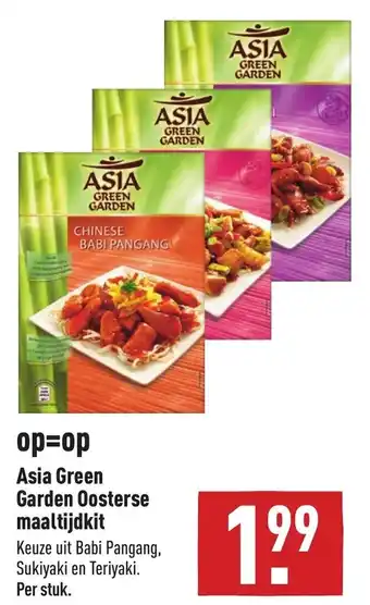 ALDI Asia green garden oosterse maaltijdkit aanbieding