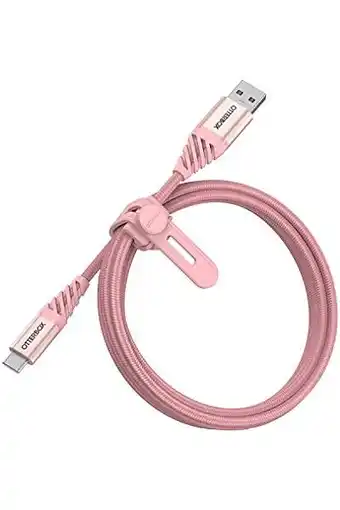 Amazon OtterBox Premium Reinforced Braided USB-A naar USB-C Cable, Oplaadkabel voor Smartphone en Tablet, Ultra-robuust, Bend en Fle aanbieding