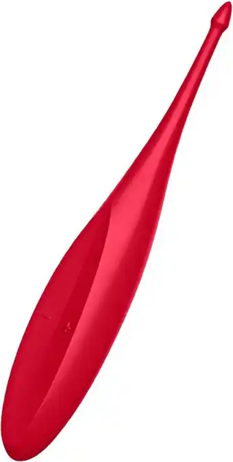 Bol.com Satisfyer Pinpoint Vibrator TWIRLING FUN - rood aanbieding