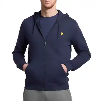 Plutosport Lyle & Scott Hooded Sweatvest Heren aanbieding