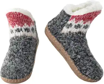 Amazon Vihir Huttensokken voor dames, heren en winter, antislip pantoffelsokken, dikke pantoffelsokken, zachte stoppersokken, warme  aanbieding