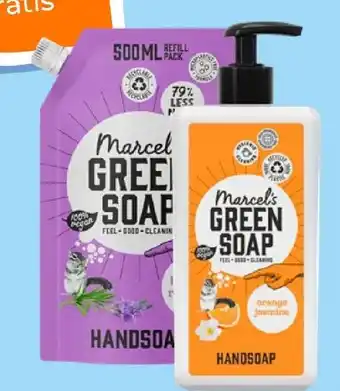 Trekpleister Marcel's green soap handzeep aanbieding