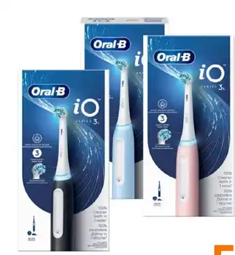 Trekpleister Oral-b elektrische tandenborstel iO3 aanbieding